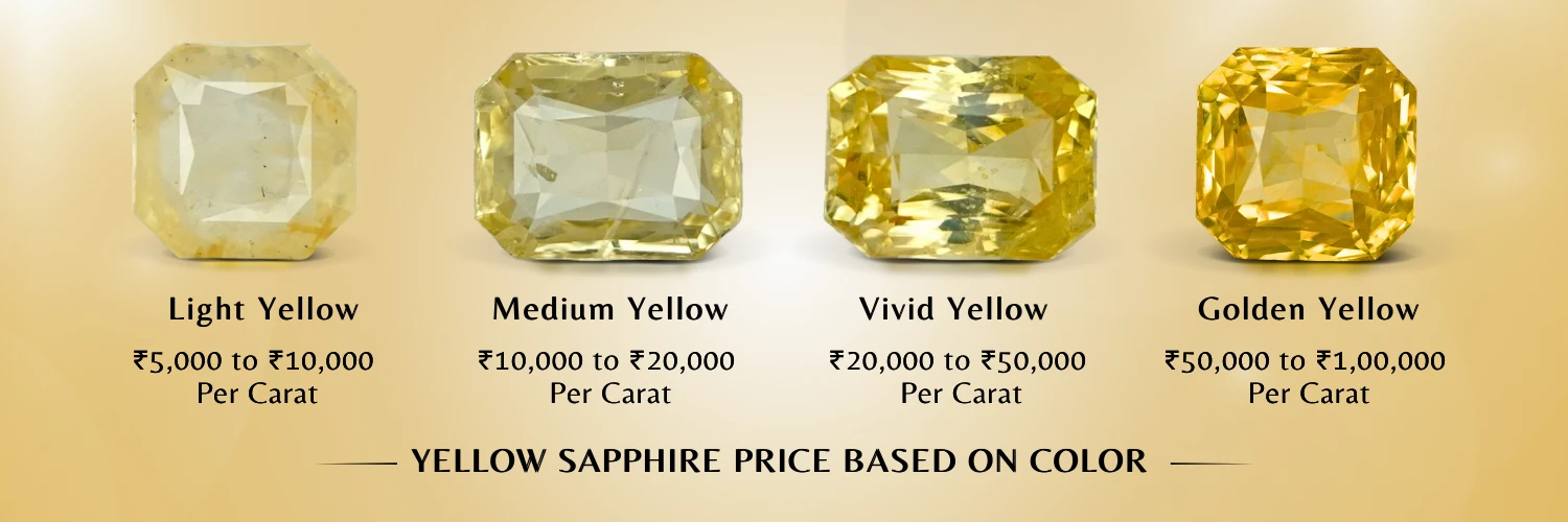 THE IMPACT OF COLOR ON YELLOW SAPPHIRE PRICES